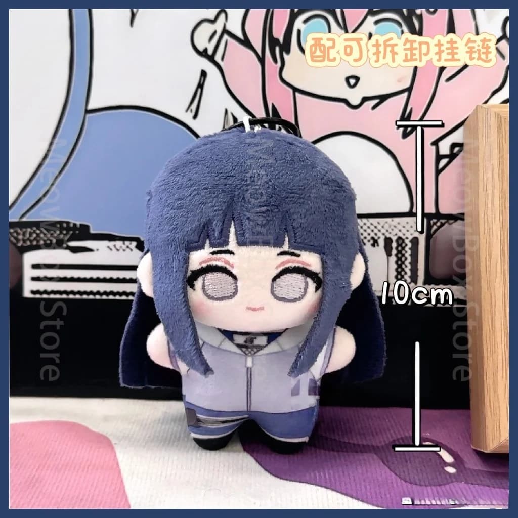 Peluche Itachi Uchiha 10cm, Mini Bambola Cartoon di Madara Obito Hyuga, Portachiavi Kawaii, Decorazione per Borsa, Regalo per Ragazzi e Ragazze
