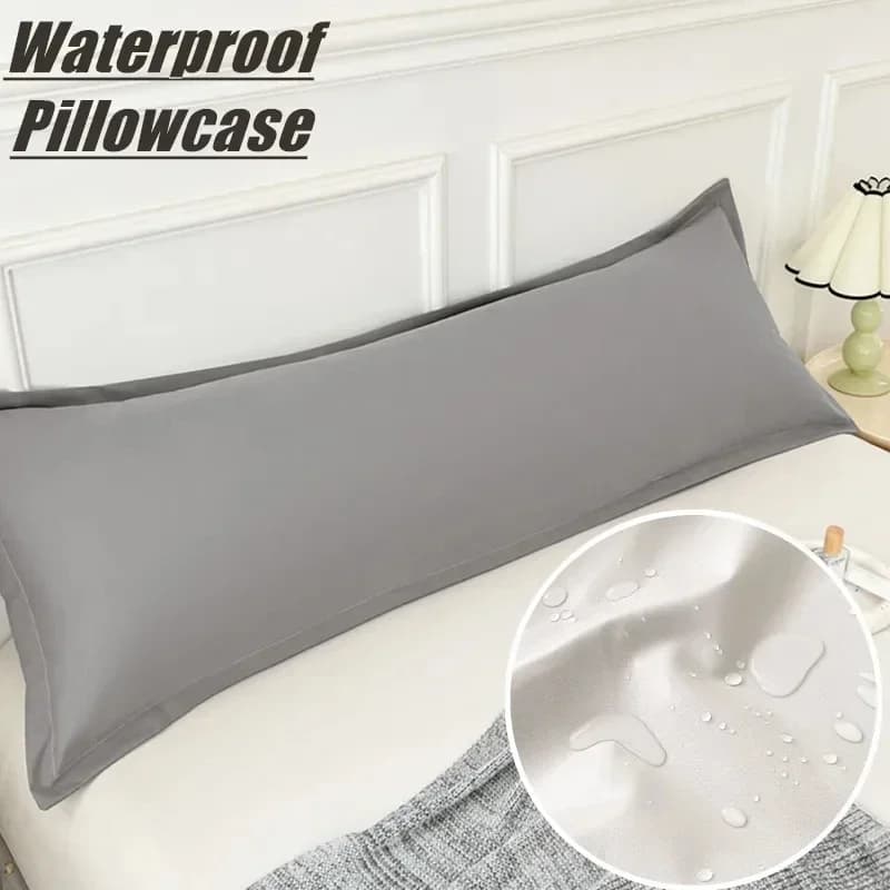 1pc Pillowcase Waterproof Pillow Cover Rectangle Pillowslip 48x120/48x150/48x180cm Pillow Case Home Bed Cushion Cover