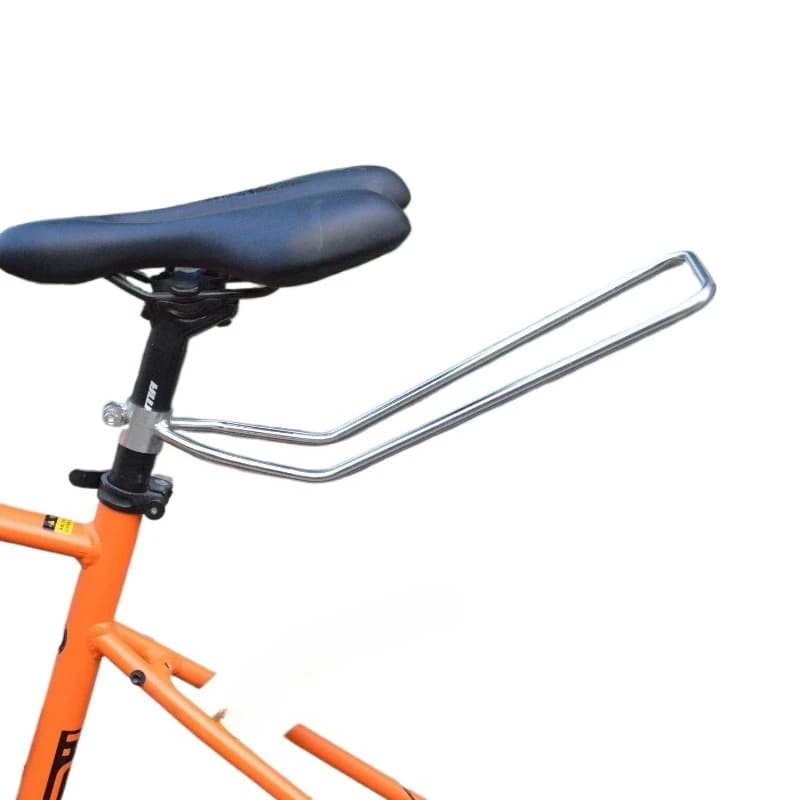 304 Stainless Steel Bike Rear Rack Load-bearing Stability Integrated Anticorrosion Bicycle Luggage Carrier Bicycle Accessories