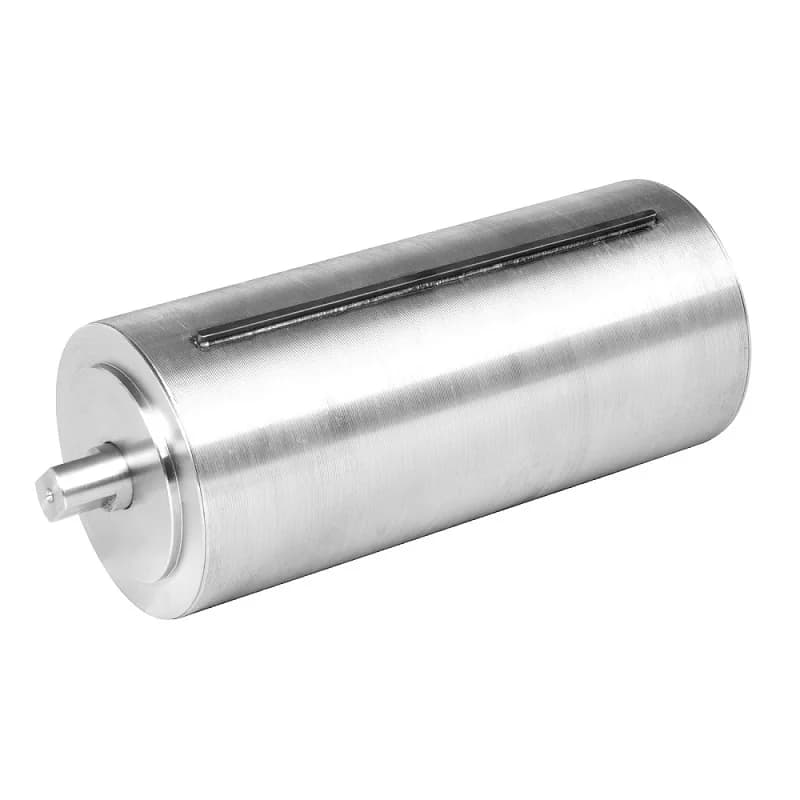 Motore a tamburo a rulli con motore elettrico BL70 120W 70MM BLDC con scanalatura per cinghia