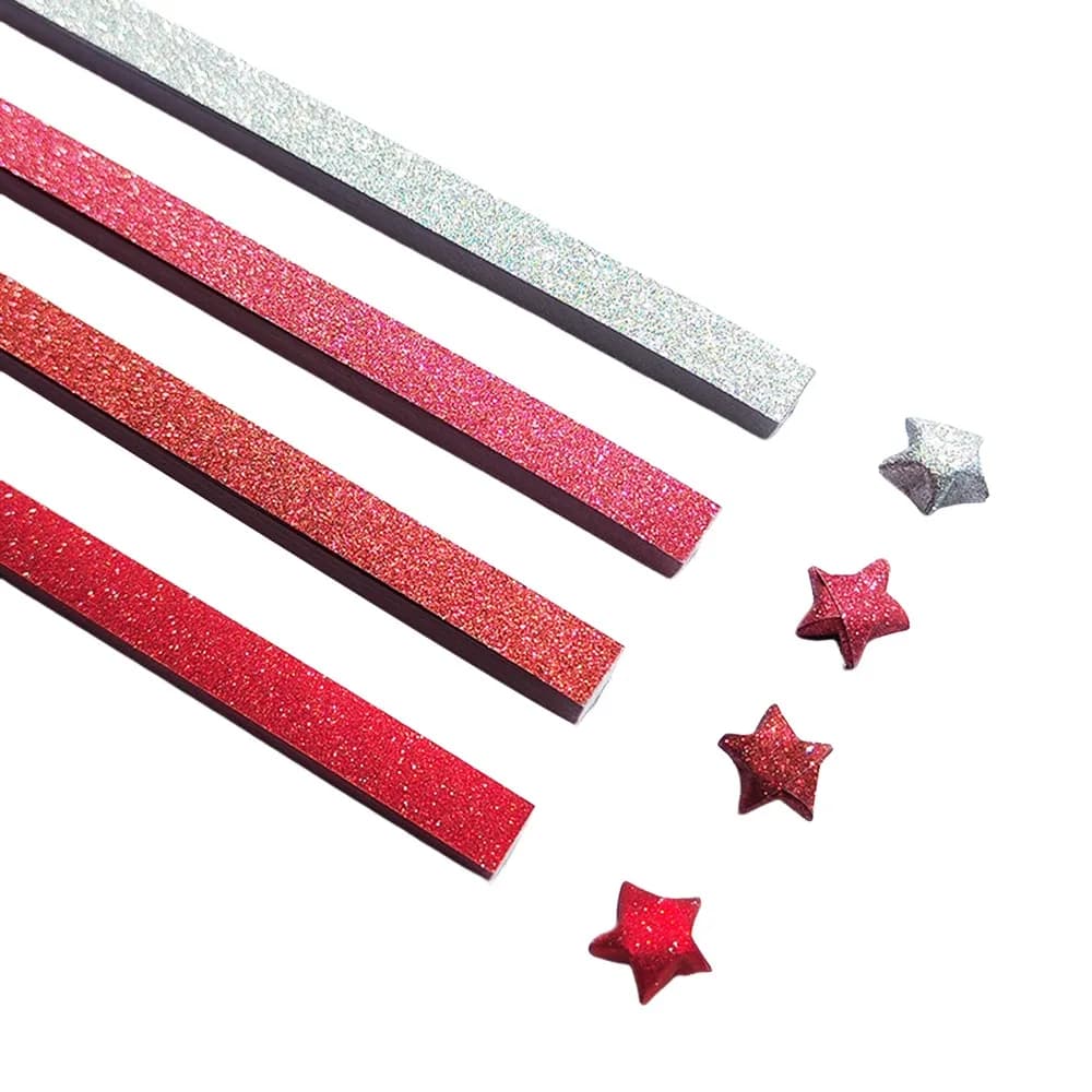 540 Sheets Colorful Star Origami Paper Cartoon Single Sided Lucky Star Origami Art Craft Best Wishes Folding Star
