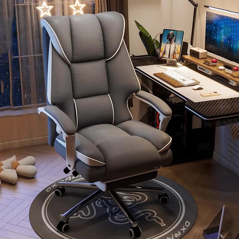 Sedia da ufficio con braccioli di lusso Comoda camera da letto Sedie da gioco regolabili di design Computer Rilassante Sillas De Escritorio Furniture