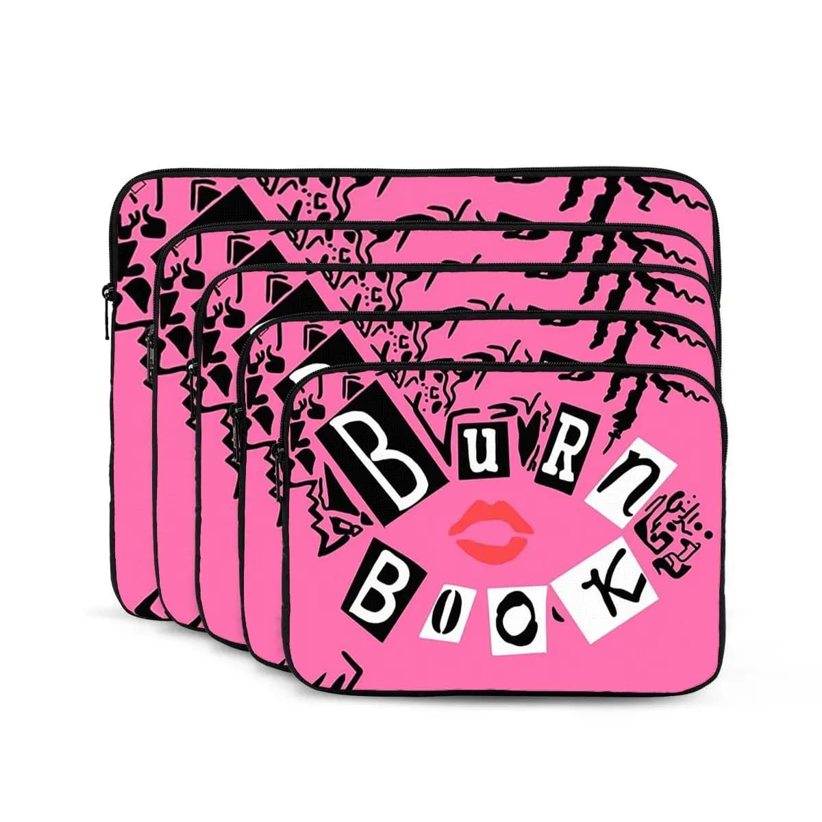 Burn Book - Borsa per laptop per notebook Mean Girls Custodia per notebook Custodia protettiva per tablet Custodia antiurto
