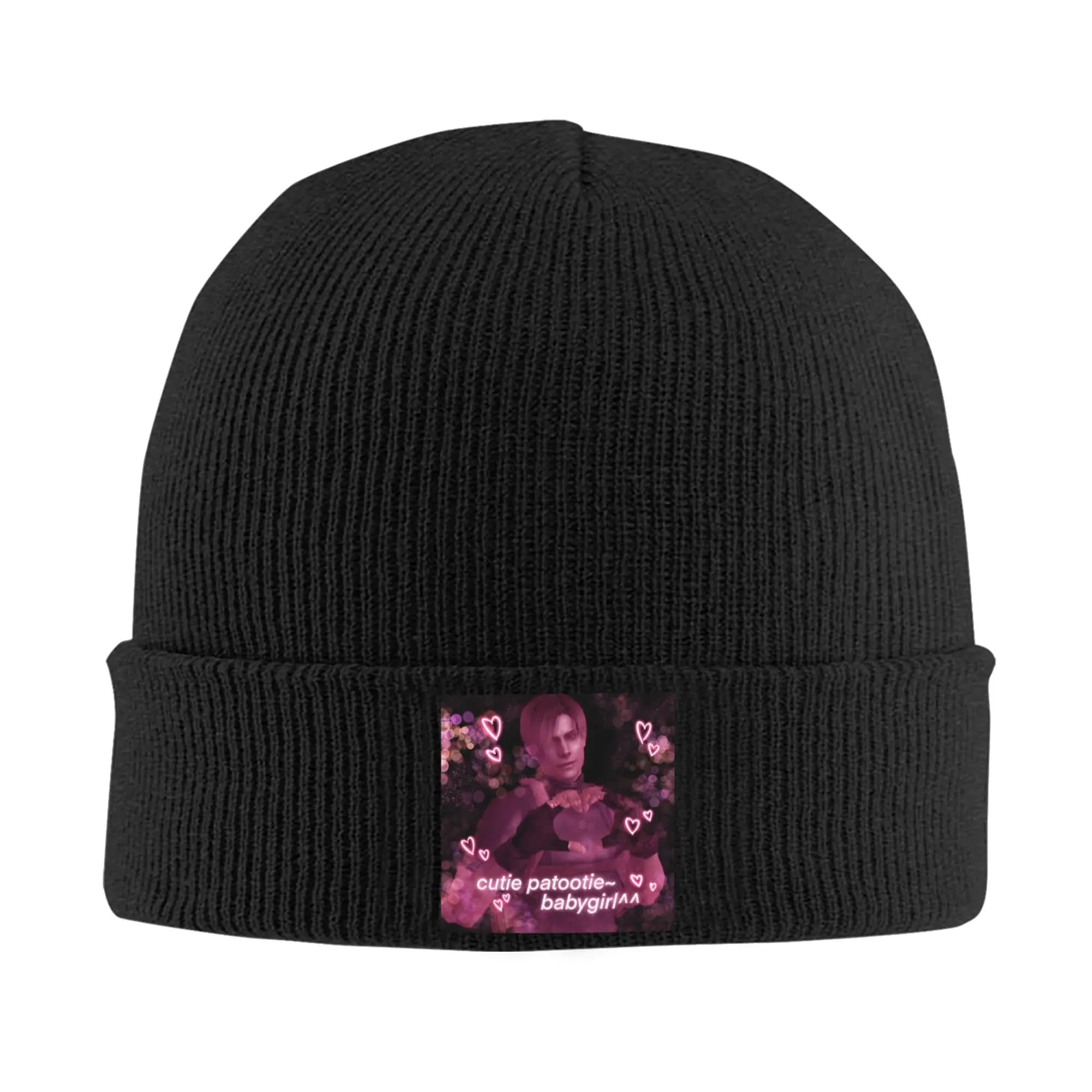 Cappello Leon Kennedy Game Hat, berretti autunnali e invernali, cappelli alla moda, cappello lavorato a maglia in acrilico unisex