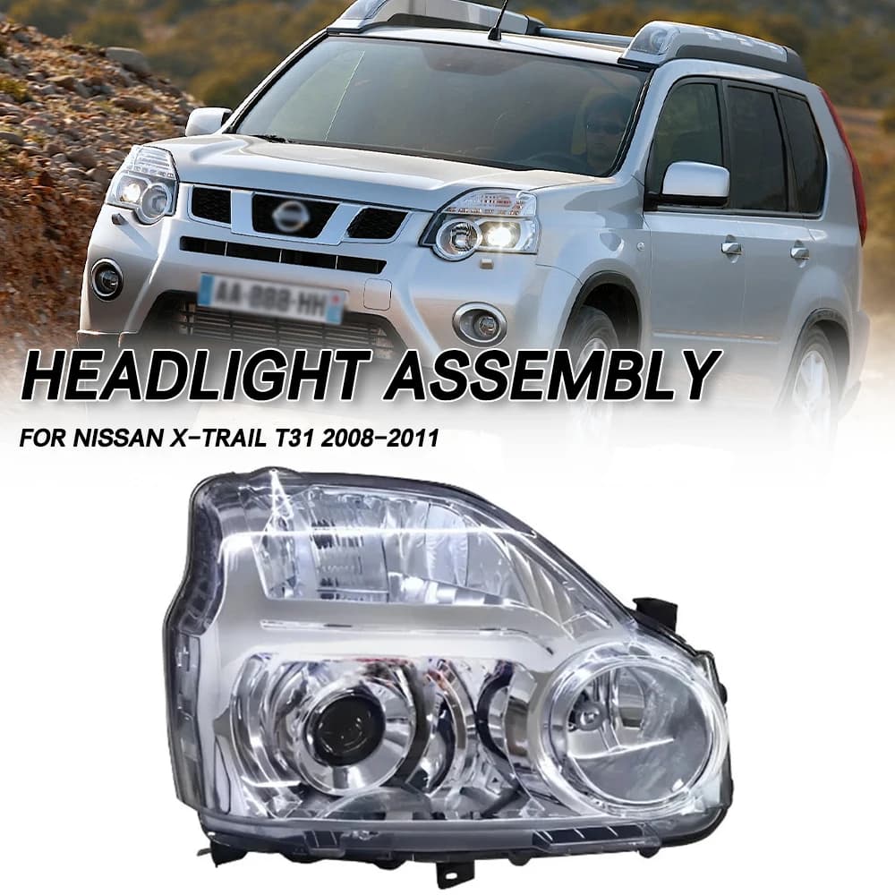 For Nissan X-Trail T31 2008 2009 2010 2011 Left/Right Side Front Bumper Head Light Headlamp Headlight High Spec