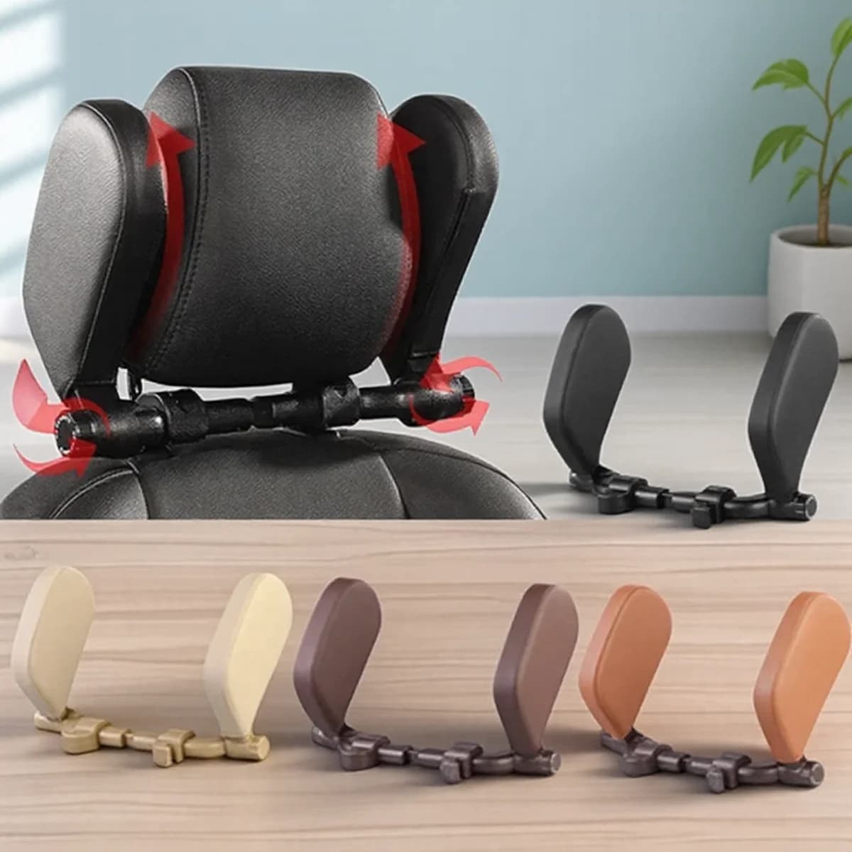 Cuscino poggiatesta per seggiolino auto, supporto per cuscino, comfort a forma di U per accessorio da viaggio per seggiolino auto, design ergonomico