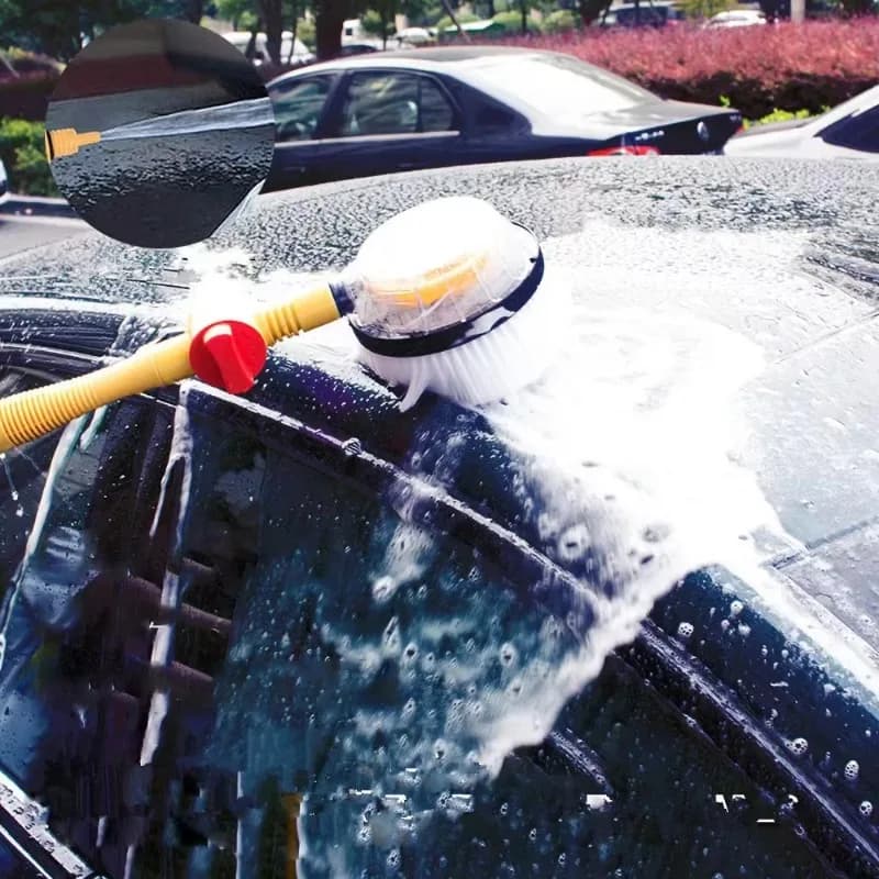360 Degree Automatic Rotating Adjustable Dip Wash Brush High Pressure Washer for Vehicle Cleaning Car Rotary Wash Brush Kit
