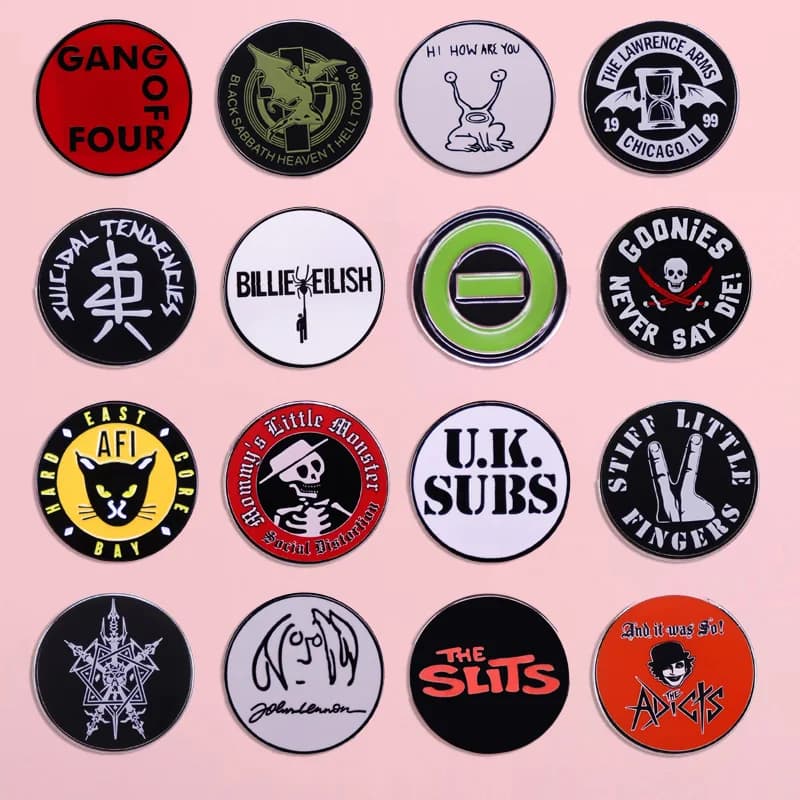 Classic Rock Band spilla Pop Music Album Badge zaino Pin Fan Collection medaglia accessorio regalo gioielli di moda