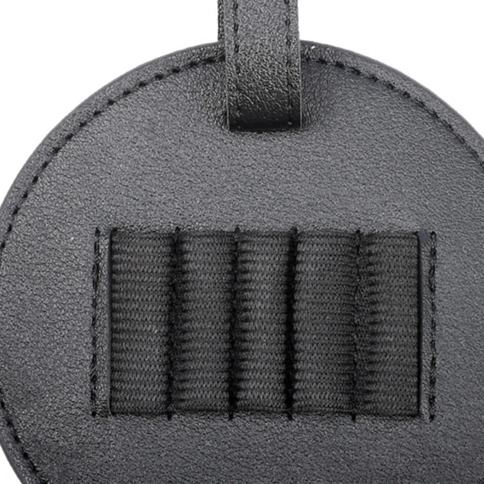 2x Porta Tee da Golf, Custodia per Tee da Golf, Adatta a Tutti i Marchi, Borsa Appendibile con Cinghia, Marsupio in Pelle PU, Custodia Portatile