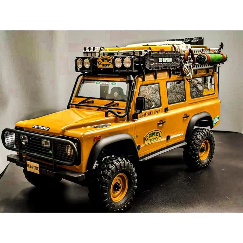 Kit Completo di Accessori per Crawler RC FMS FCX10 Camel Trophy 1/10, Parti di Aggiornamento e Decorazione per Auto RC