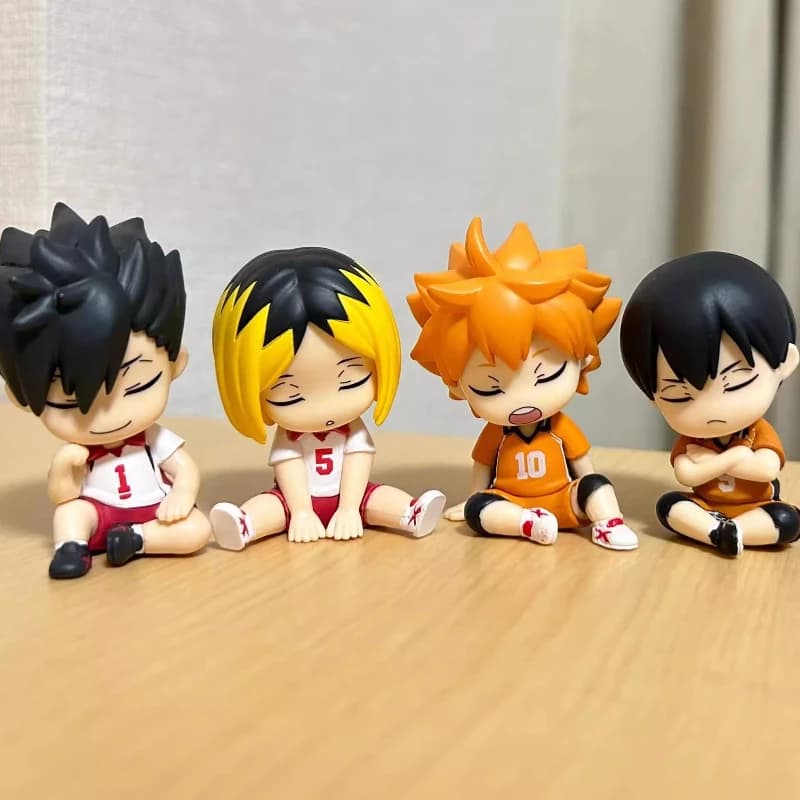 Haikyu Blind Box con Personaggi a Spalla Inclinata, Modellini Action Figure di Kageyama Tobio e Kozume Kenma, Ornamento, Regali per Bambini