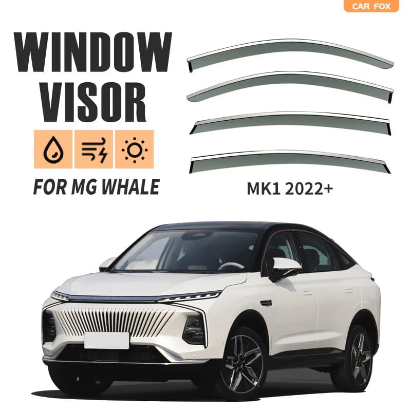 Per MG Whale 2022+ Finestra di Automobile Visiera Tenda Shelter Parabrezza Finestrino Laterale Pioggia Parasole Accessori Auto Car Styling