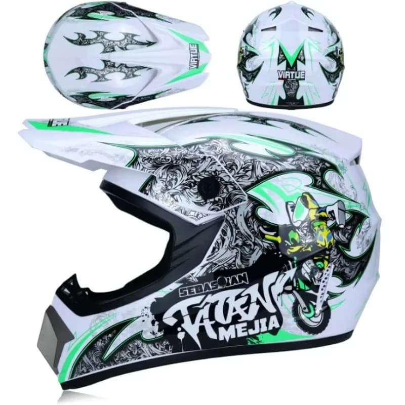 Airo DOT Youth Motorcycle Helmet MTB Motocross Dirt Bike Downhill Off Road Kids Gifts