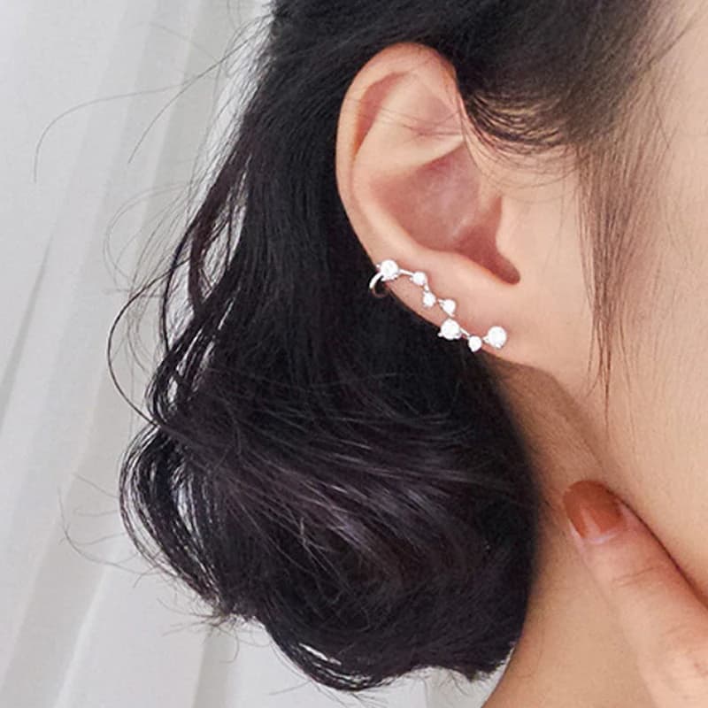 Nuovi Orecchini a Perno con Perle Finte per Donne, Orecchini Geometrici con Cristalli e Zirconi a Forma di Stelle, Gioielli per Ragazze, Feste di Compleanno e Banchetti