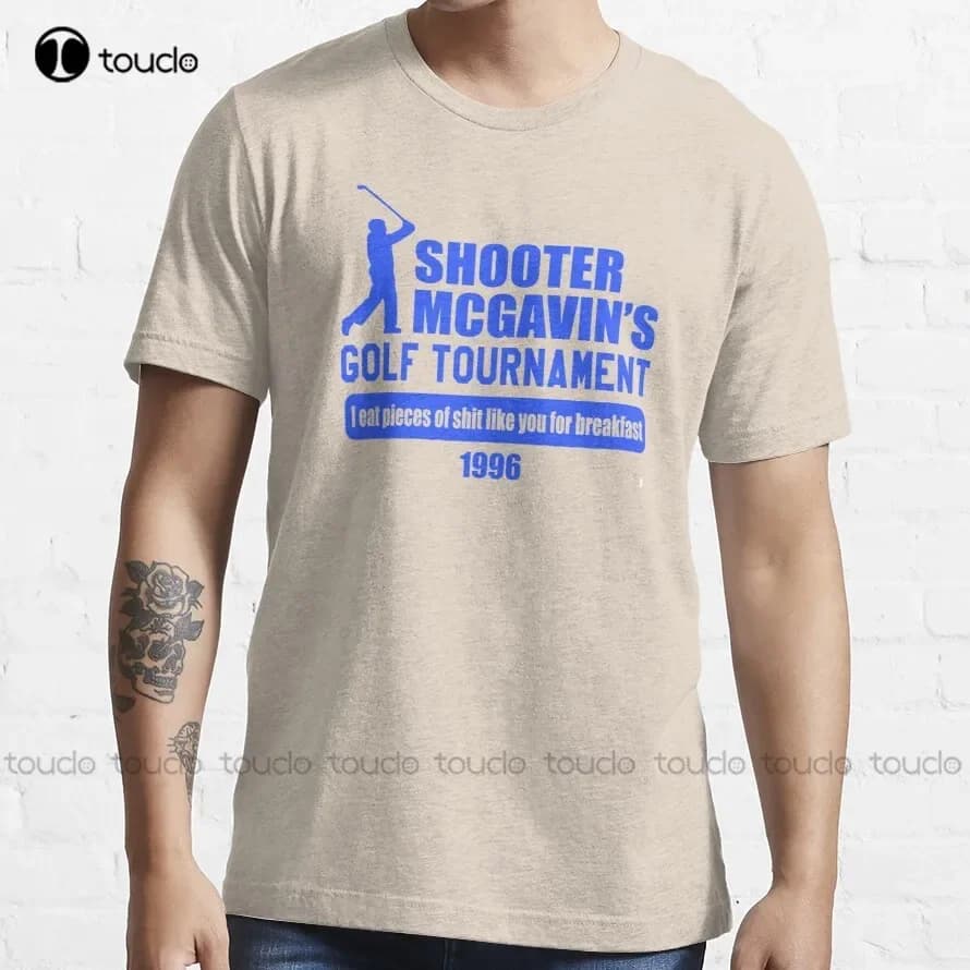 Happy Gilmore - Shooter McGavin's Golf Tournament T-shirt magliette per donna estate Stampa digitale personalizzata aldult Teen unisex