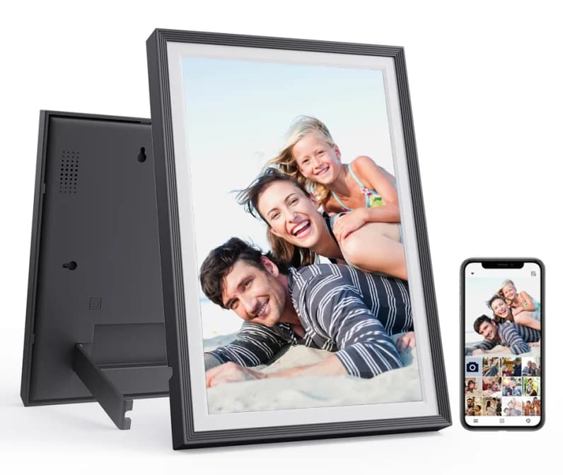 Customized 10inch 1280*800 IPS Touchscreen Pictures Videos Digital Photo Frame