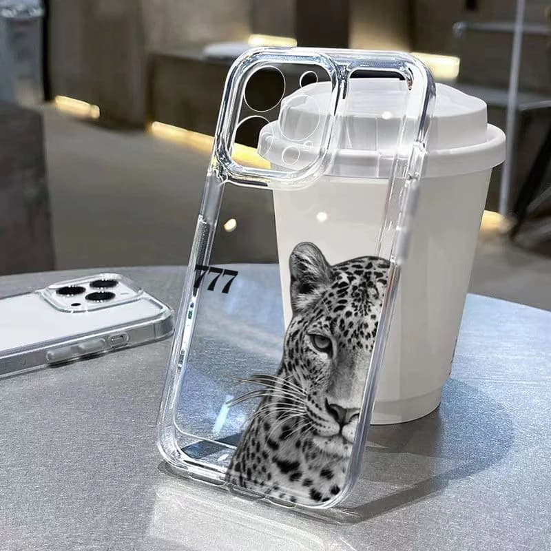 Panther Leopard Animal Print Design Case For iPhone 17 15 16 14 13 12 11 ProMax Cover For IPhone 7 8 Plus X XS XR 16e Air Fundas