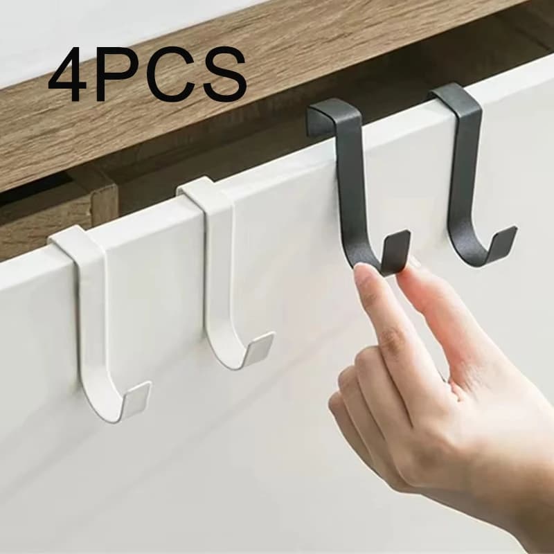 Ganci Multiuso per Armadietti da Cucina, Appendiabiti da Porta, Porta Cappotti, Cappelli, Asciugamani, Ganci Portaoggetti, Accessori Bagno