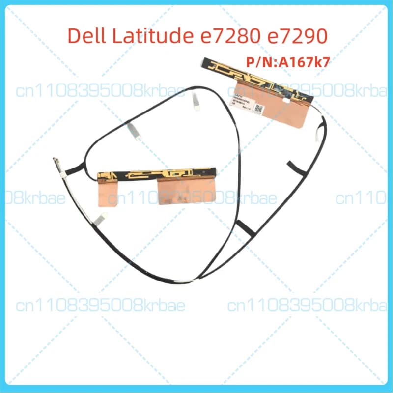 Nuovo cavo di segnale Wi-Fi originale adatto per Dell Latitude e7280 e7290 con antenna integrata A167K7
