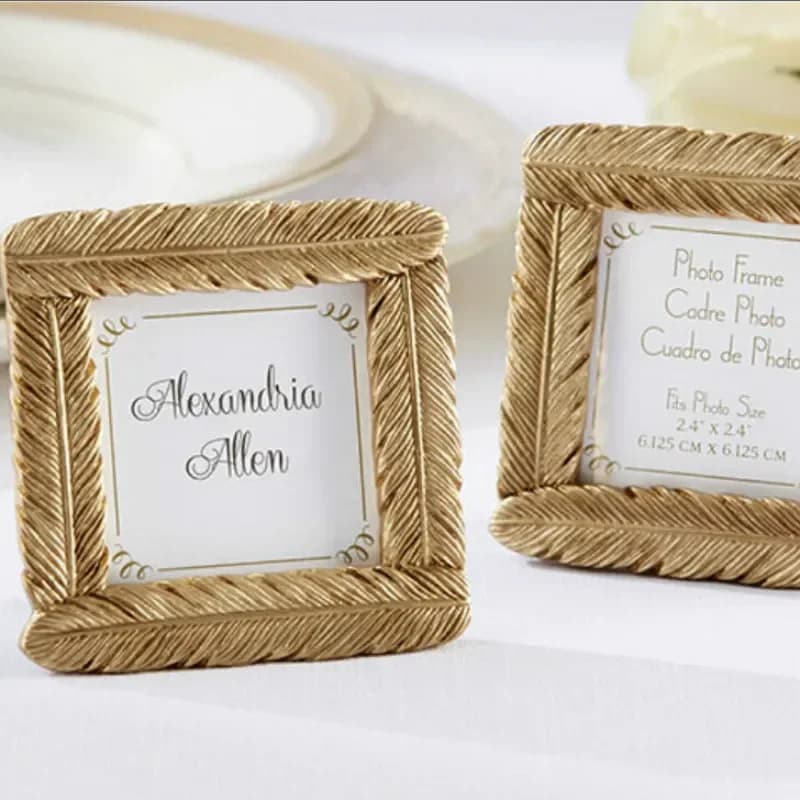 1 pz frame in feather frame for children mini frames for gold manicure frame for wall photo