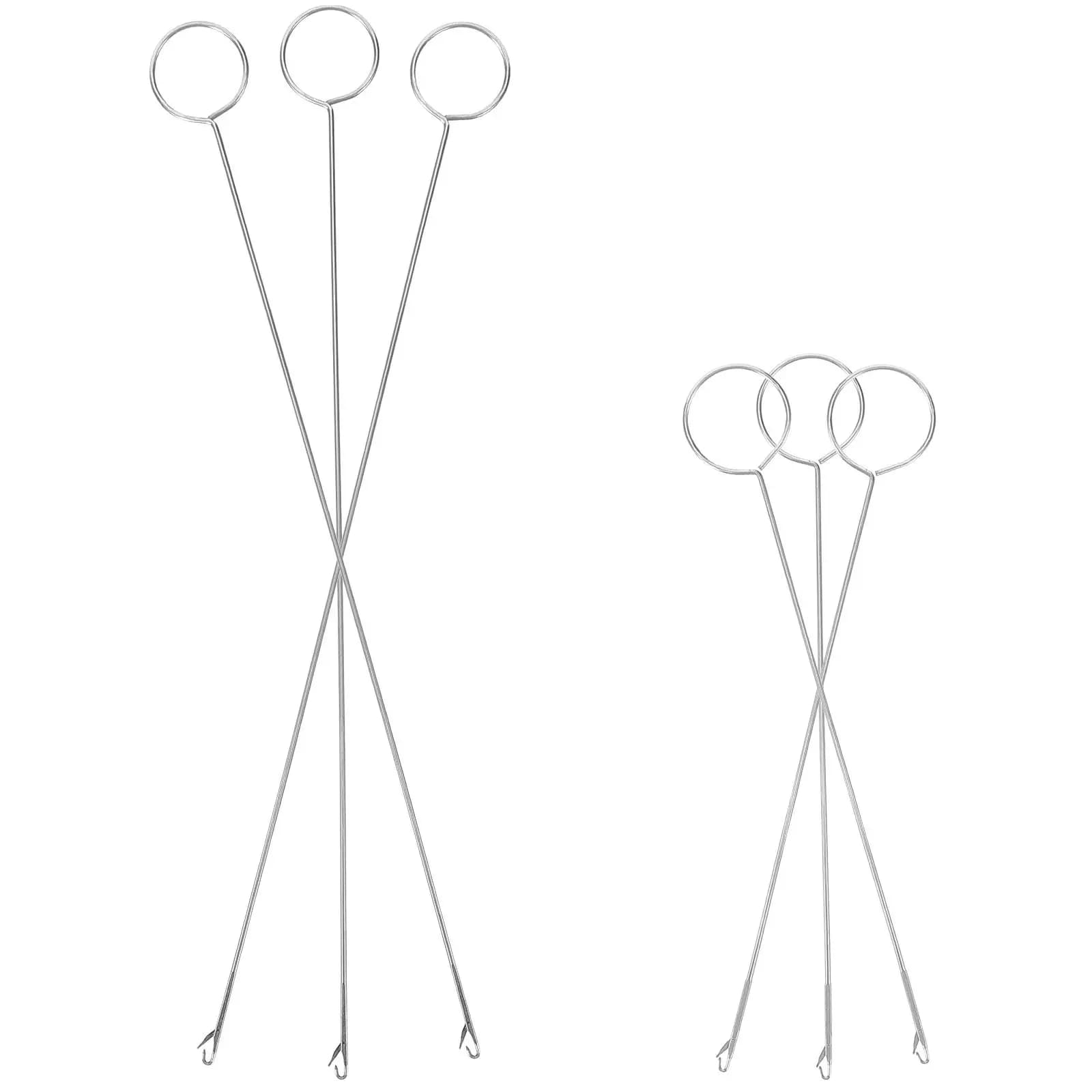 Set di 6 uncinetti stabili e leggeri per maglioni, cappelli, sciarpe, guanti e acchiappi per capelli