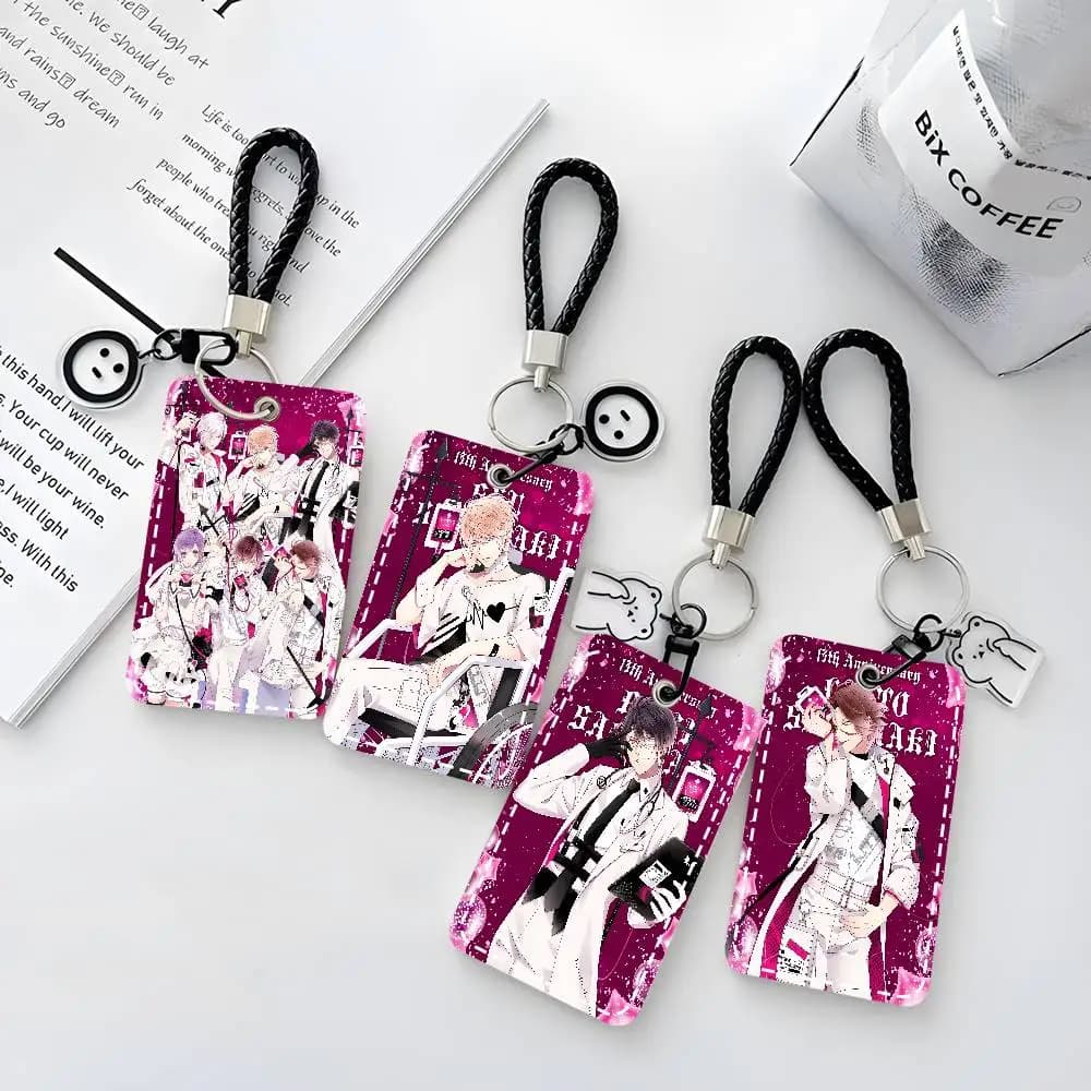 Portachiavi e Porta Tessere in Pelle Hot Classic LOVE Game DIABOLIK LOVERS Anime - Custodia per Carte e Portachiavi
