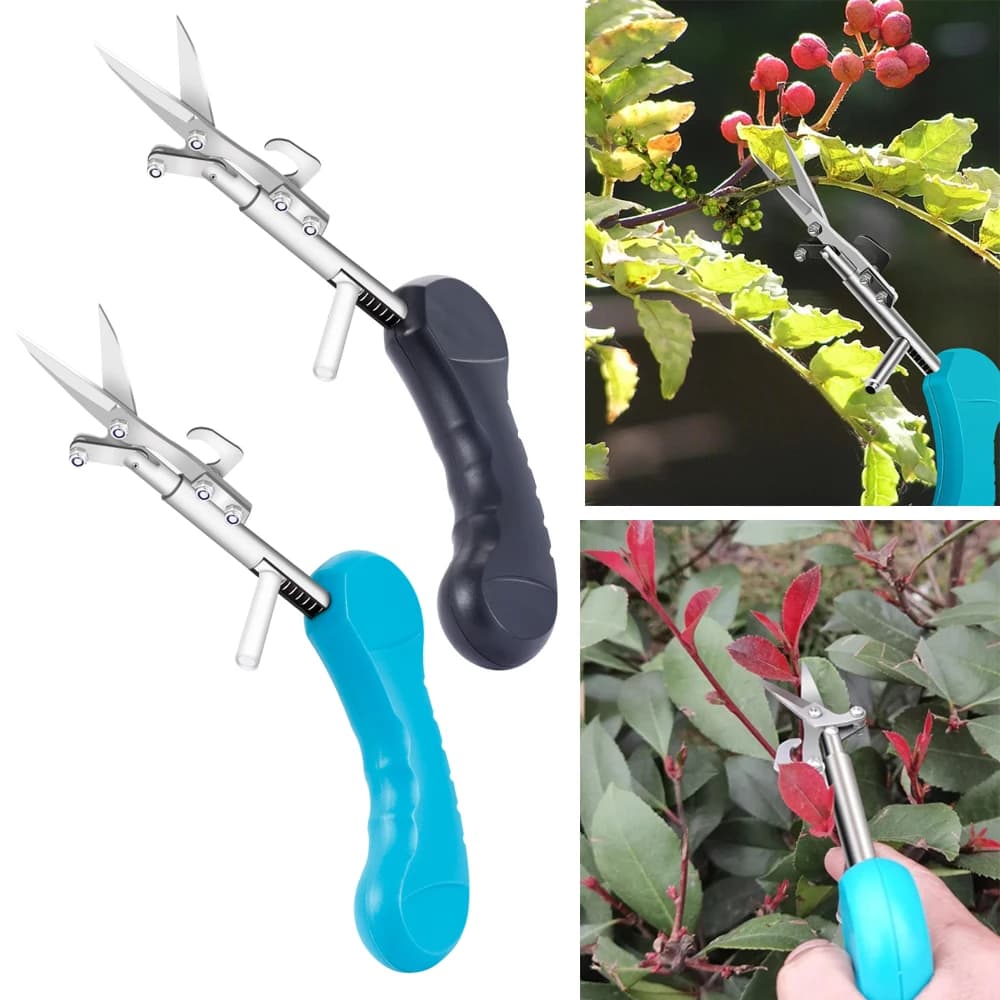 Forbici da Potatura Manuali Multifunzione per Giardino, Frutteto e Terreni Agricoli con Blocco di Sicurezza, Attrezzo per Potatura Piante che Fa Risparmiare Lavoro