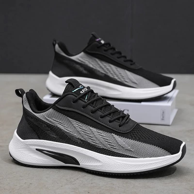 scarpe da corsa firmate uomo scarpe da ginnastica da uomo in maglia traspirante sport sneaker casual uomo zapatilla