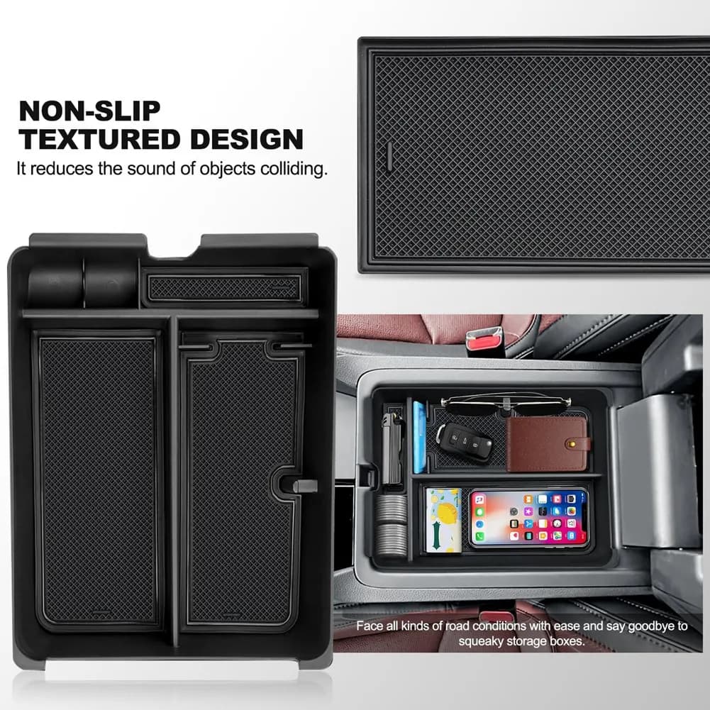 Rare central console organizer for Honda Pilot 2023-2024, armrest holder tray, interior accessories