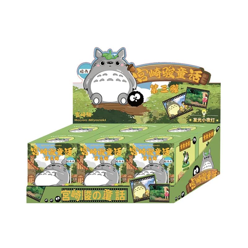 Miyazaki Hayao'S Fiabe Episode 3 Great Blind Box Cute and Fun Night Light Bright Home Decoration Surprise box Gift
