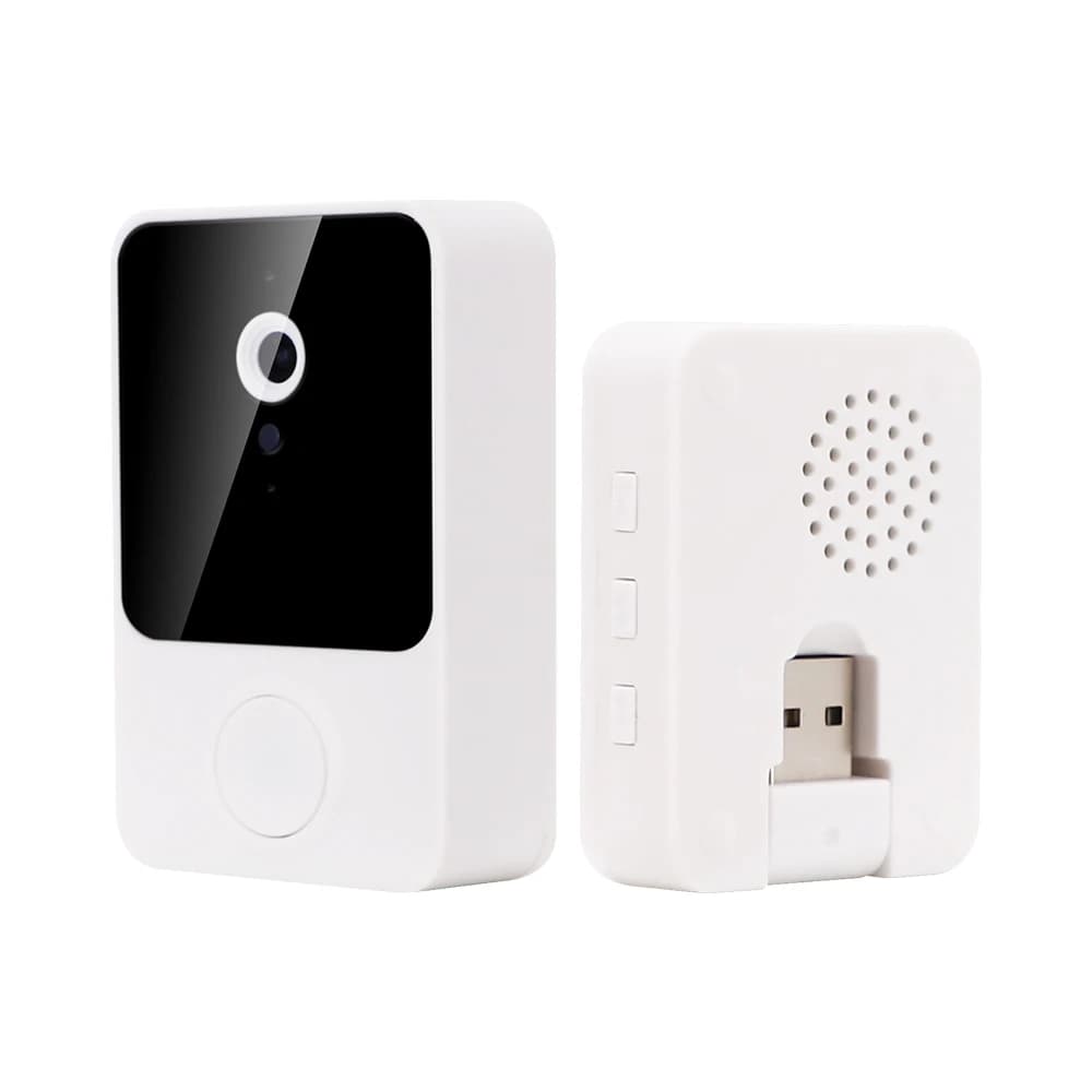 Linklemo APP Campanello WIFI wireless Archiviazione cloud gratuita WIFI + Bluetooth Accoppiamento Videocitofono in standby lungo