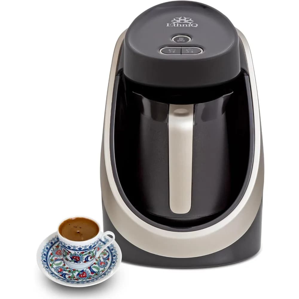 Turkish coffee maker ETHNIQ - 100% without BPA, 120 V, preparation capacity from 1 to 4 cups with Cook Sense technology for delicious cup of T