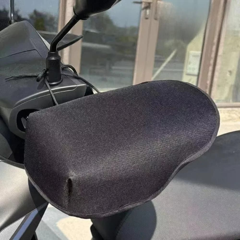 Sun Protection Motorcycle Handlebar Cover Mesh Heat Shading Motorcycle Handlebar Muffs Breathable Sunscreen Riding Hand Covers