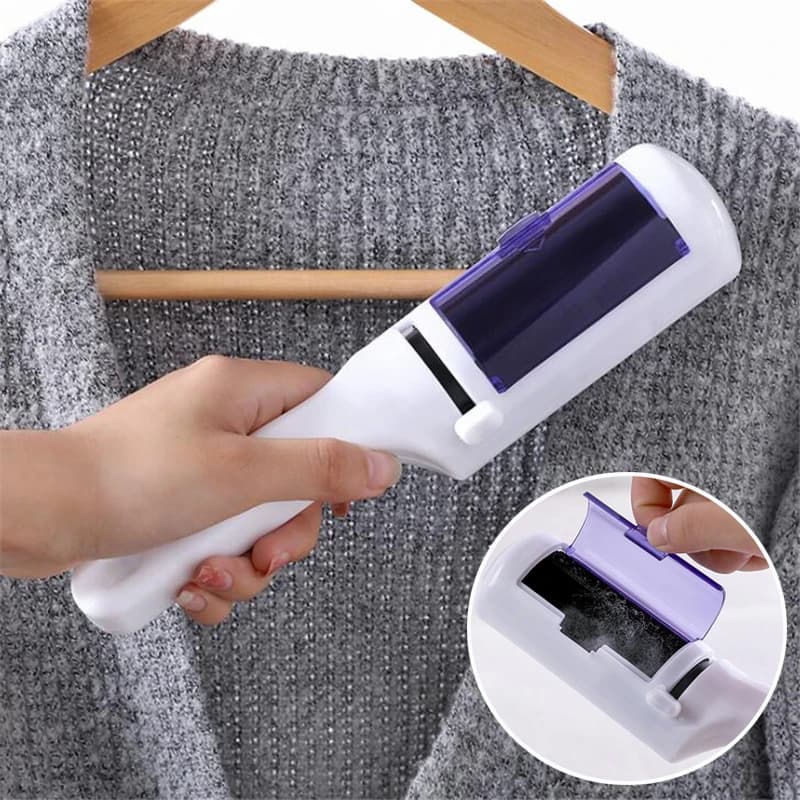 Spazzola Elettrostatica Rimuovi Peli Animali Domestici per Vestiti, Tappeti e Moquette - Ideale per la Pulizia Domestica