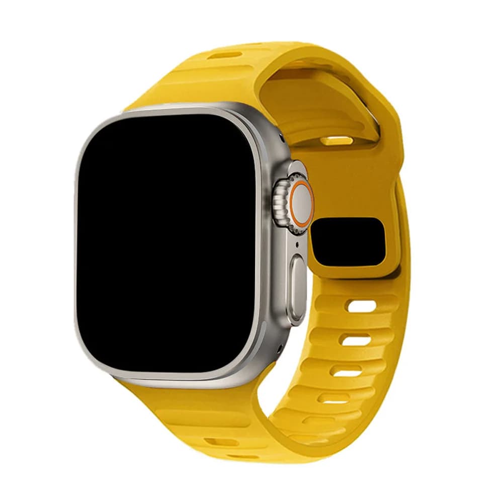 Silicone Strap For Apple Watch ultra 2 Band 44mm 49mm 45mm 40mm 41mm 38mm 45 mm sport correa bracelet iwatch Series 9 8 7 6 5 se