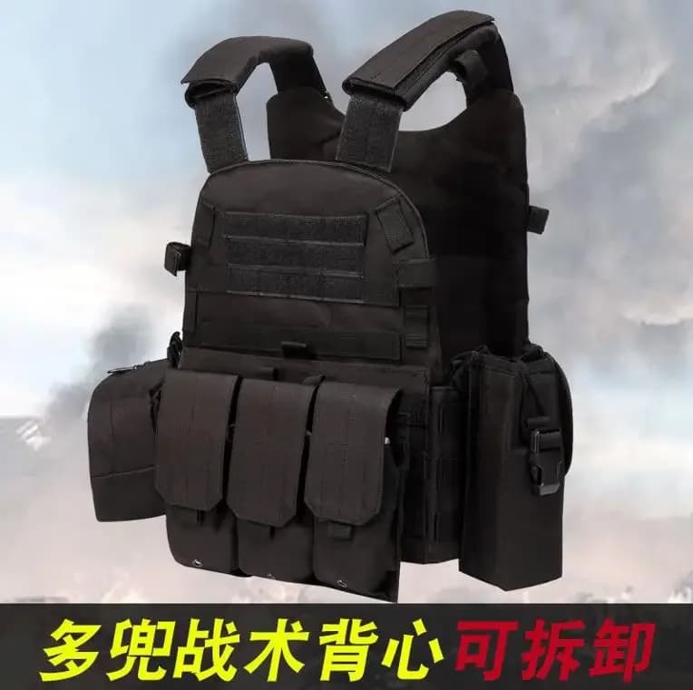2026 Military Tactical Vest Body Armor Combat Army CS Gear Hunting Plate Carrier Airsoft Accessories Wargame Pouch Molle Vest