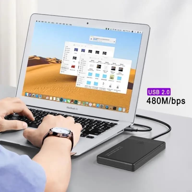 Hard Disk Box USB3.0/USB2.0/Type C Hard Disk Case 2.5inch HDD External Enclosure Hard Drive Disk Box External HDD Case