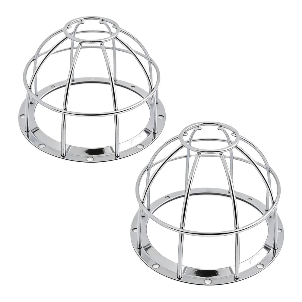 Smoke Detector Protective Cover Constructed from Thick-Gauge Iron with Sprinkler Cage Bracket for Long-Term Reliability