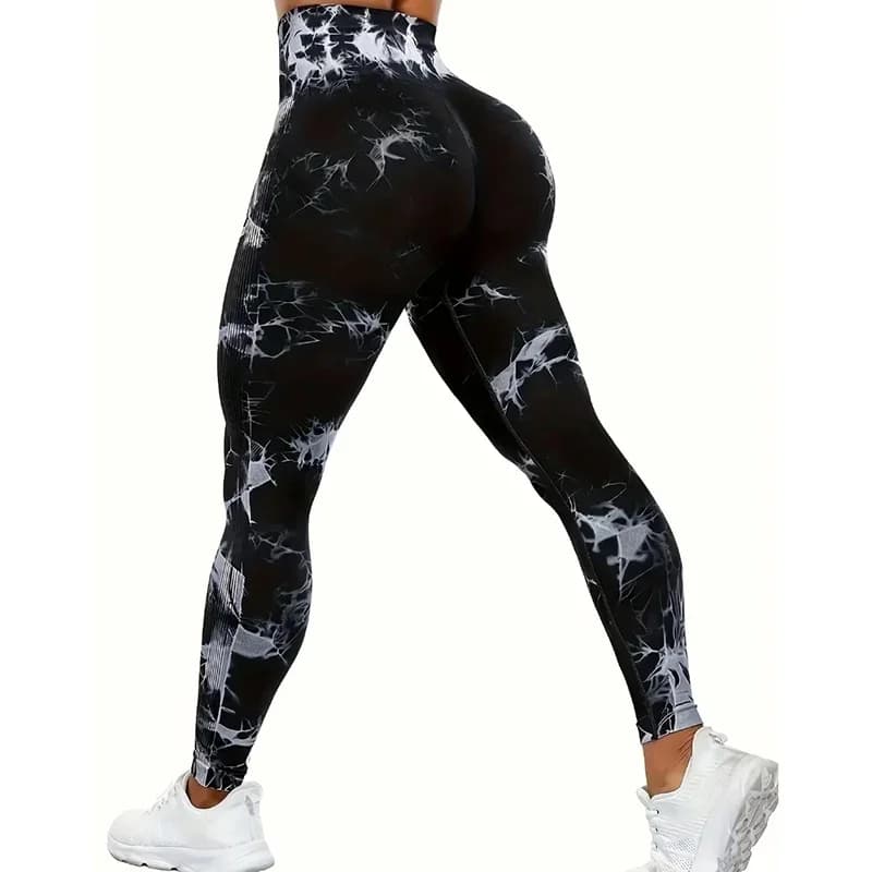 Pantaloni da yoga da donna Leggings sportivi Vita alta senza cuciture Push Up Collant da donna Leggins da allenamento fitness Abbigliamento da palestra