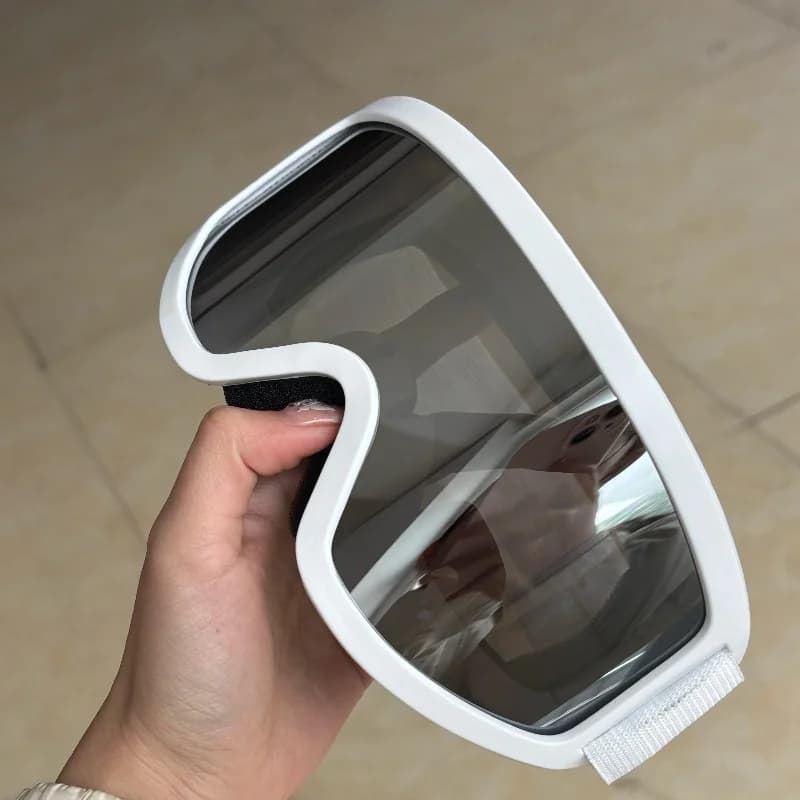 Occhiali da Sci Antiappannamento, Occhiali da Snowboard Antivento, Occhiali per Sport Invernali all'Aperto, Compatibili con Caschi da Moto e Fuoristrada