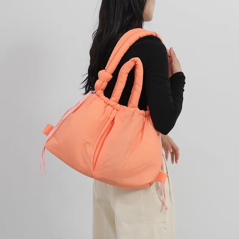 New Women's Bag Padded Down Jacket Fashion Bag Single Shoulder Bag Shoulder Bag Backpack Mochila Femininas Shoulder Bag