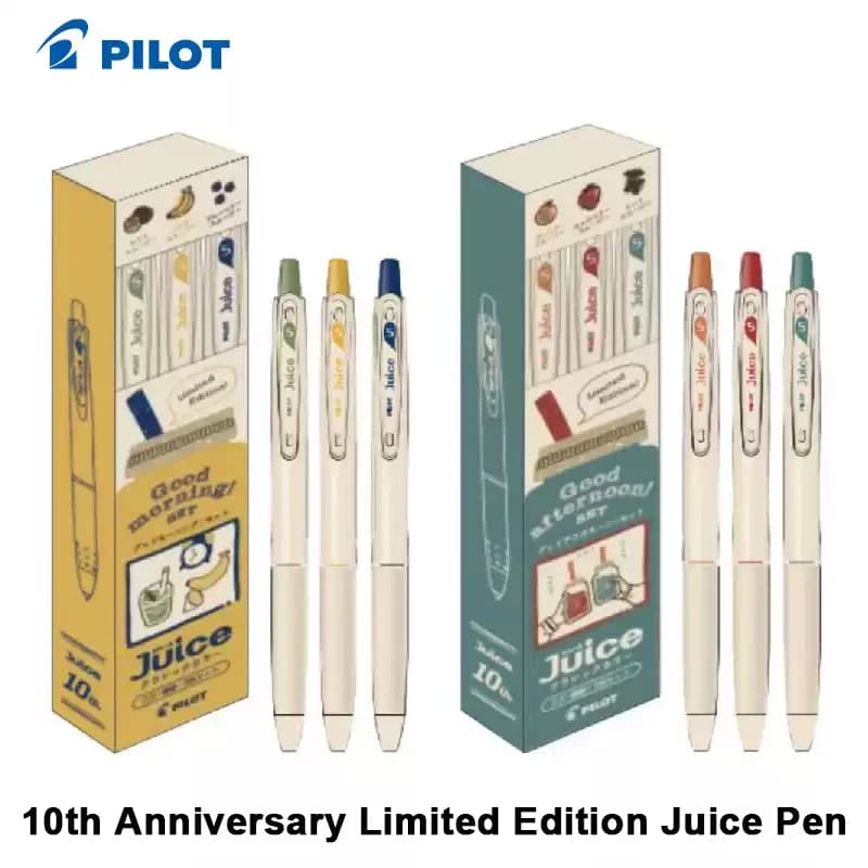 PILOT 0.5mm Juice Up Gel Pen 0.5mm 10th Anniversary Limited Colorful Pigment Ink Bullet Tip Sketching/Daily Writing Instruments