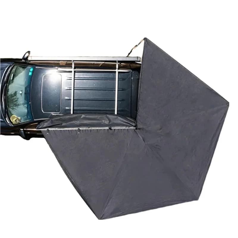 Factory Hot Sale Outdoor 0 Degree Car Side Awning Canopy 4X4 SUV Camping Accsori Tent