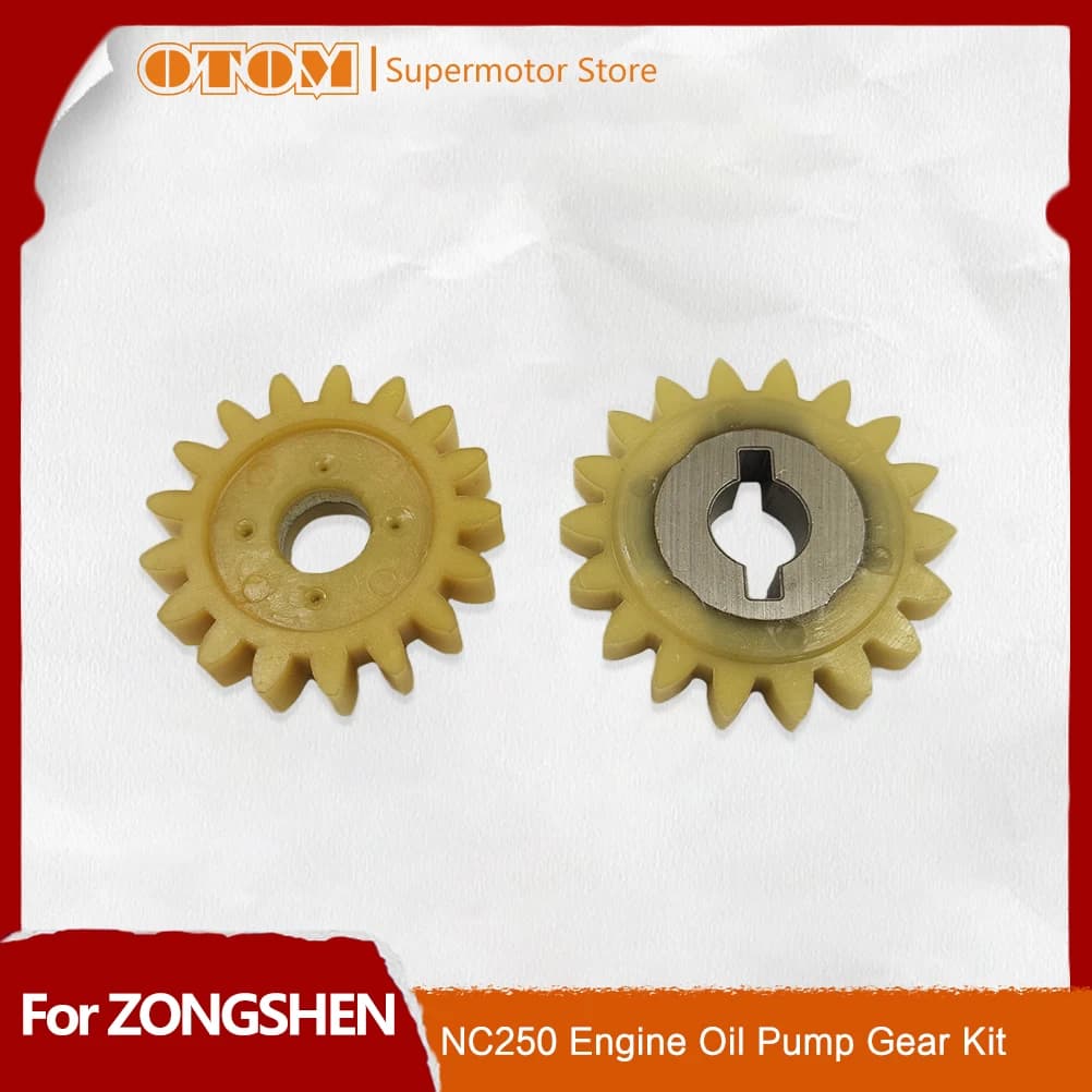 OTOM Moto Pompa Olio Ponte Denti Gear Kit Per ZONGSHEN NC250 250CC Motocross Motore Accessori Pit Dirt Bike Off-road Parte