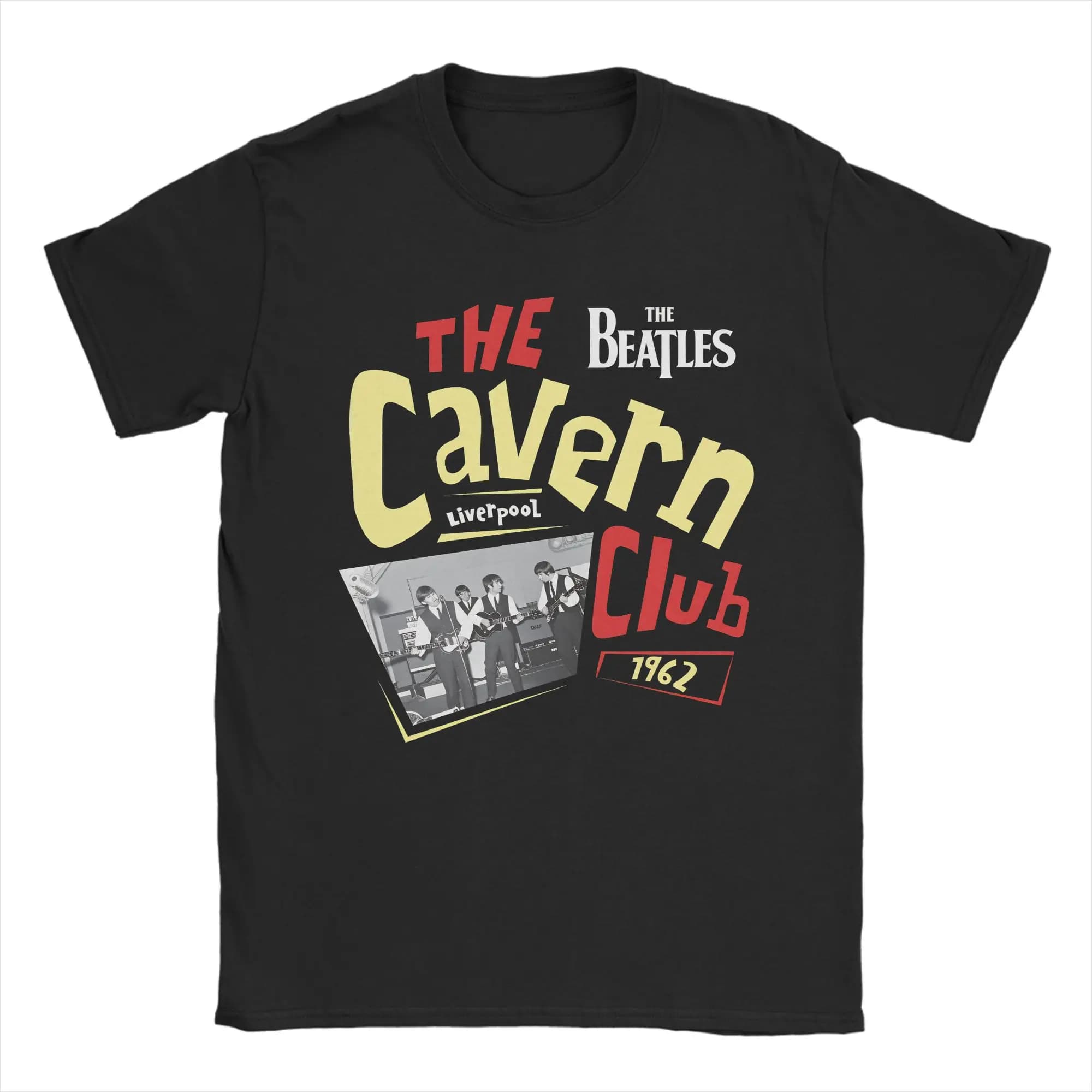 T-shirt da uomo e da donna Beatles Cavern Club Liverpool T-shirt Harajuku T-shirt estiva Abbigliamento estetico in cotone Idea regalo