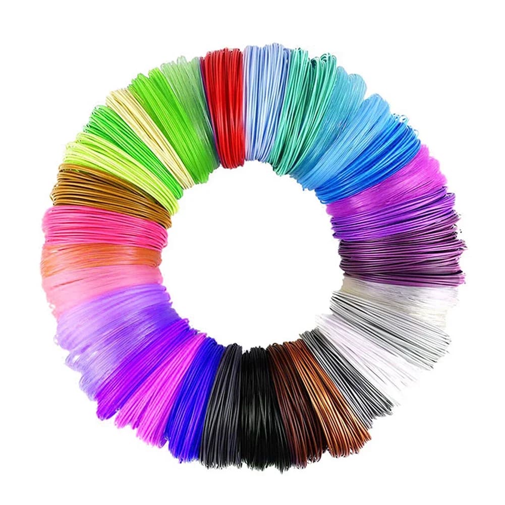 Unbelievable Selection of Thirty Colored Filaments Perfectly Suitable for All Your Artistic Requirements, Length Five Meters