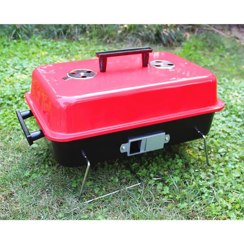 Outdoor Camping Portable Barbecue Picnic Kitchen Barbecue Tools Grill for stove Stainless Steel Foldable Carbon Barbecue Grill
