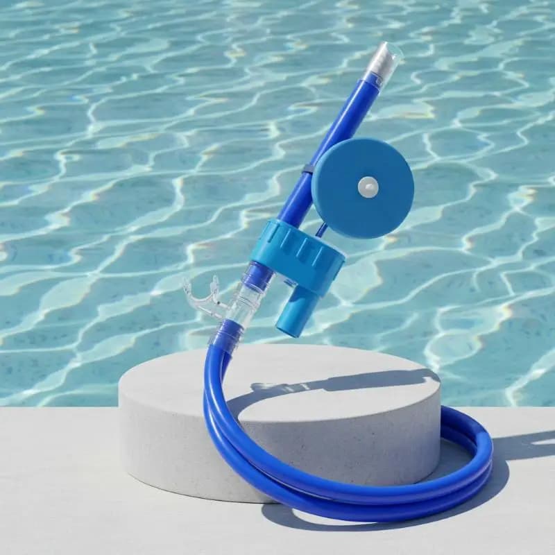 Nuovo tubo respiratorio da immersione da 100/200 cm (1/2 metro) per adulti, uomo e donna, attrezzatura per nuoto e immersione, respiratore a secco completo.