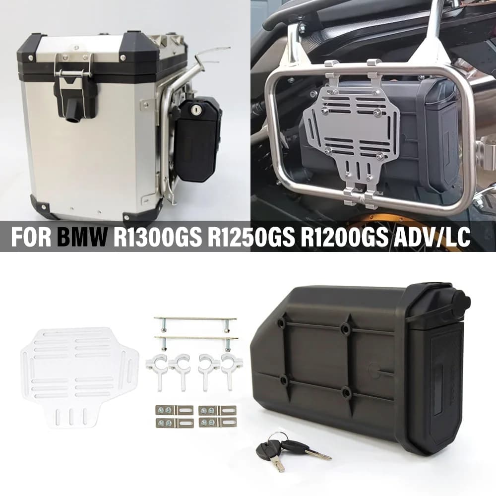 Per BMW R1300GS R1250GS R1200GS LC e ADV Adventure NUOVA cassetta degli attrezzi laterale R 1300GS R1200 GS R1250 GS Kit di pronto soccorso/pannone cassetta degli attrezzi