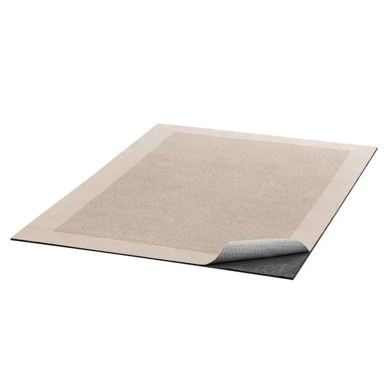 Rug Pad 3 x 5 ft, Non-slip Carpet Area Pad, Rug Mat Padding with Dual Surface Felt Cushion & Rubber Gripper, Hardwood Floor Protection for All Floors, Finishes, Keeps Carpets in Place